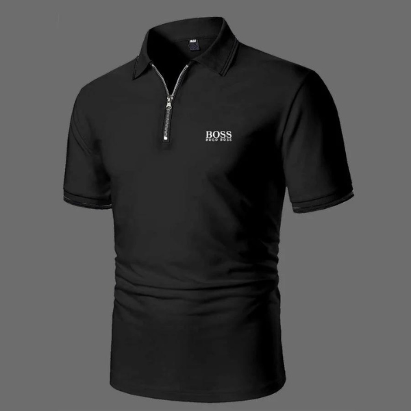Polo z suwakiem