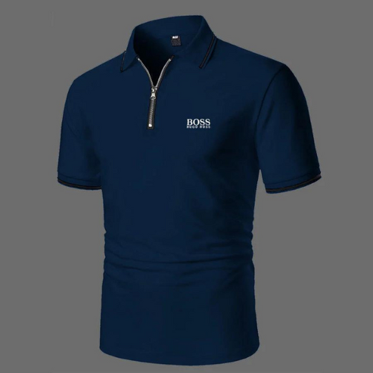 Polo z suwakiem