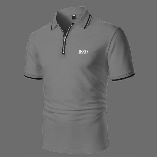 Polo z suwakiem