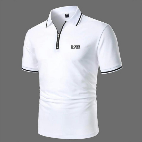Polo z suwakiem